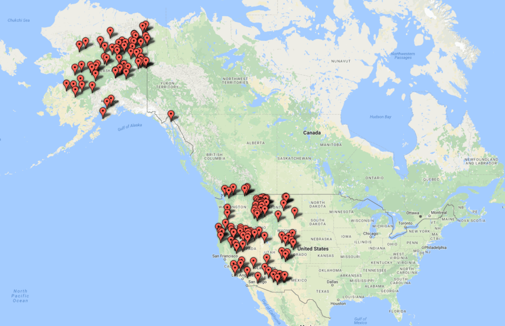 Map Showing Fires Across The Us