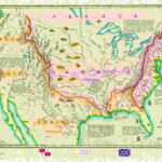 Map Showing Mountain Ranges In Us Map Geography Map Us Geography