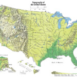 Map Still Topographical Map Of The United States Us Geography