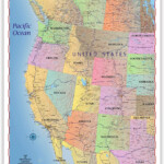 Map West Coast Of Usa Kinderzimmer 2018