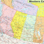 Map Western Canada And Usa South America Map