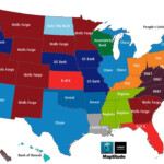 Maptitude Map Most Popular Banks