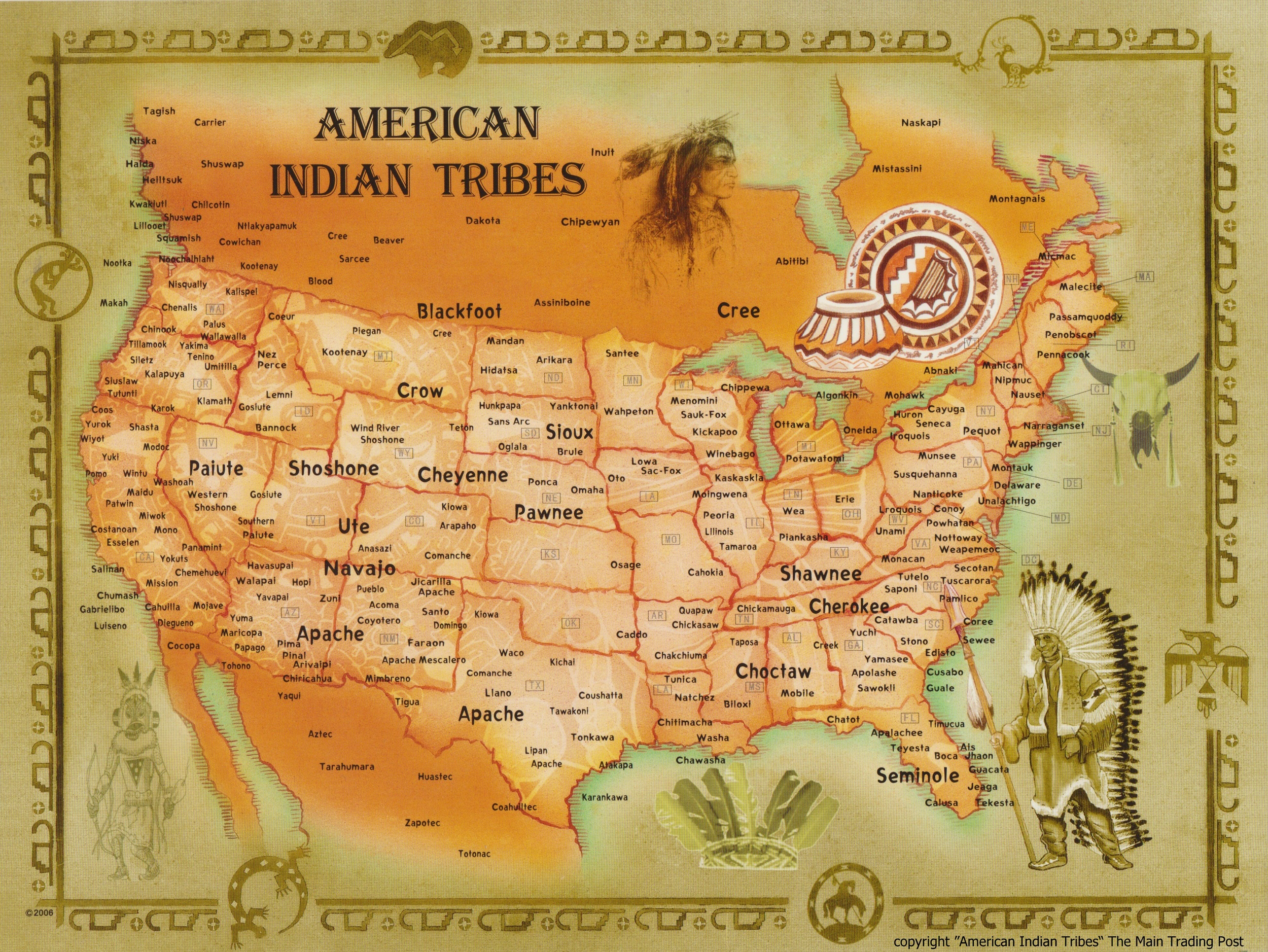 Native American Tribes In USA Tribal Bridge