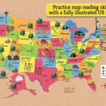 Natural Resources Map For Unit Project Map Reading Map Projects