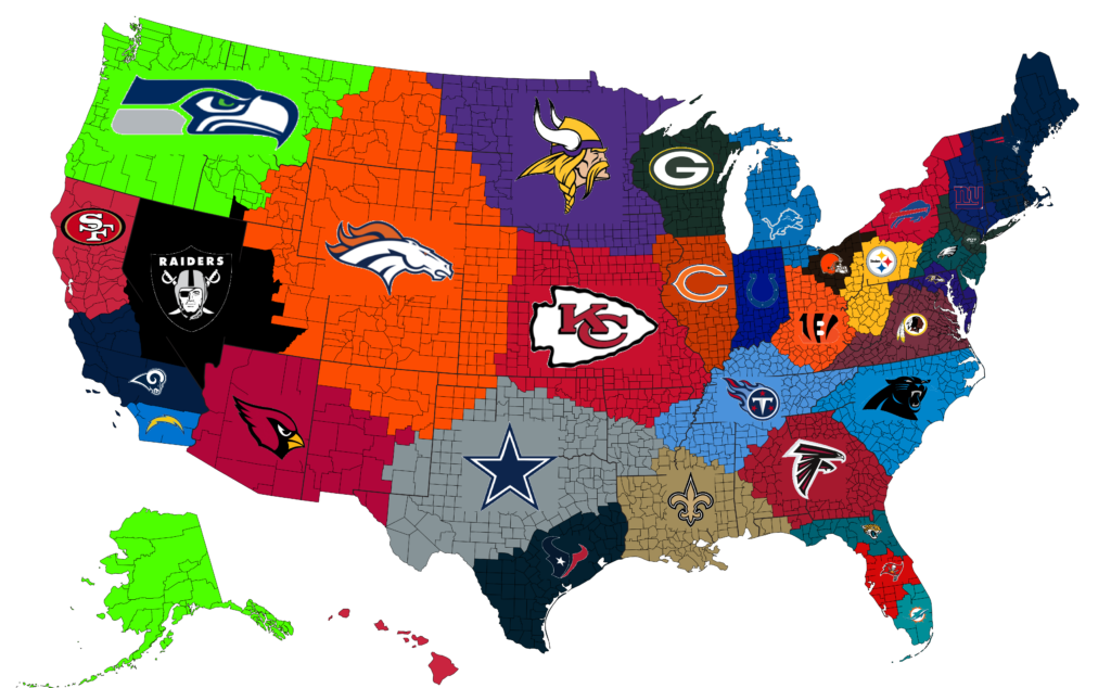 Nfl Map 2020 Check Out This Nfl Schedule Sortable By Date And 