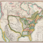 North America 1804 The First Map To Illustrate The Louisiana