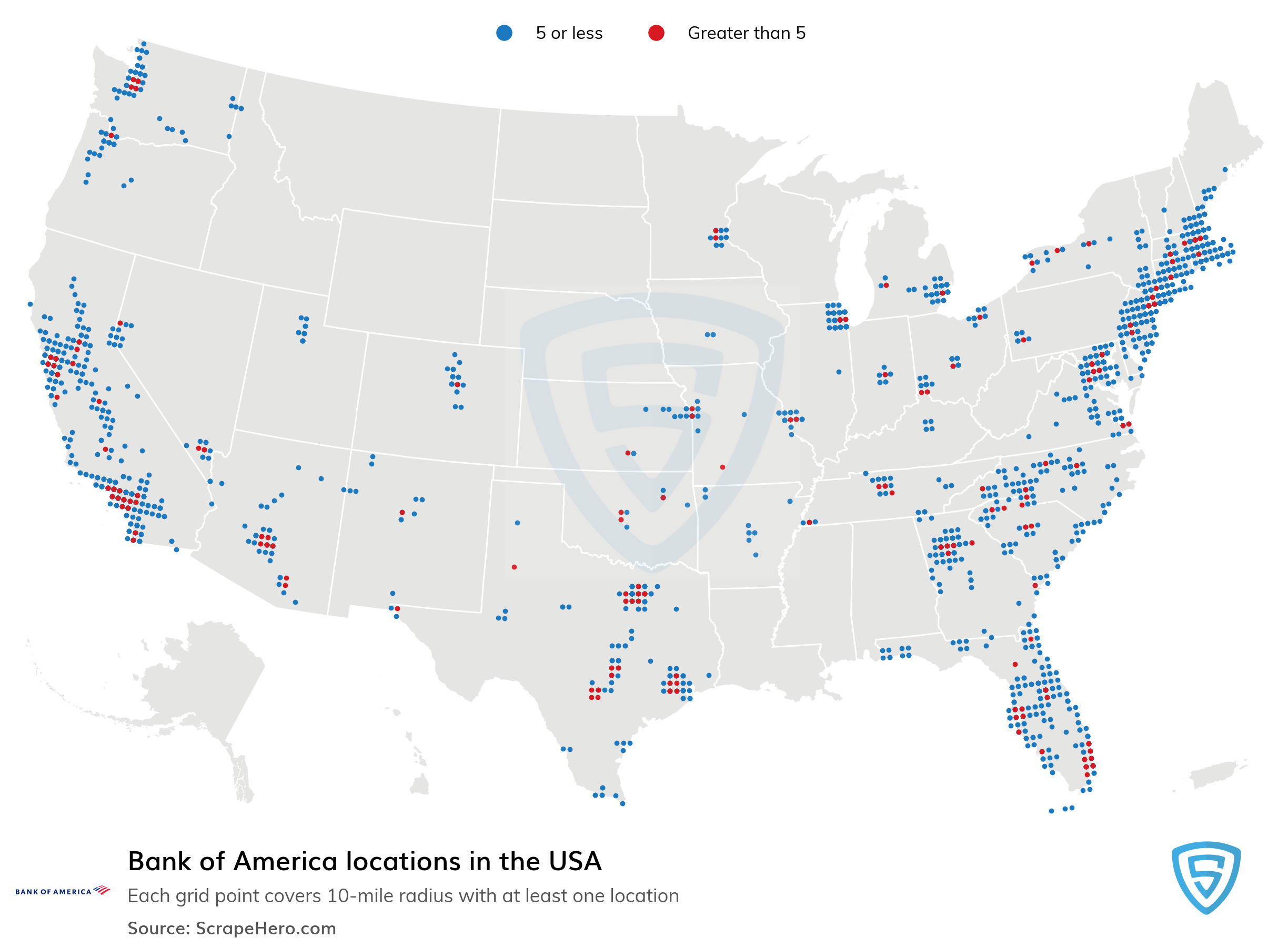 Of America Locations Map Map Of Zip Codes