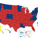 Party Affiliation Of The Governor Of Each State And Territory Of The U