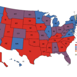 Party Of The U S Senators Per State MapPorn