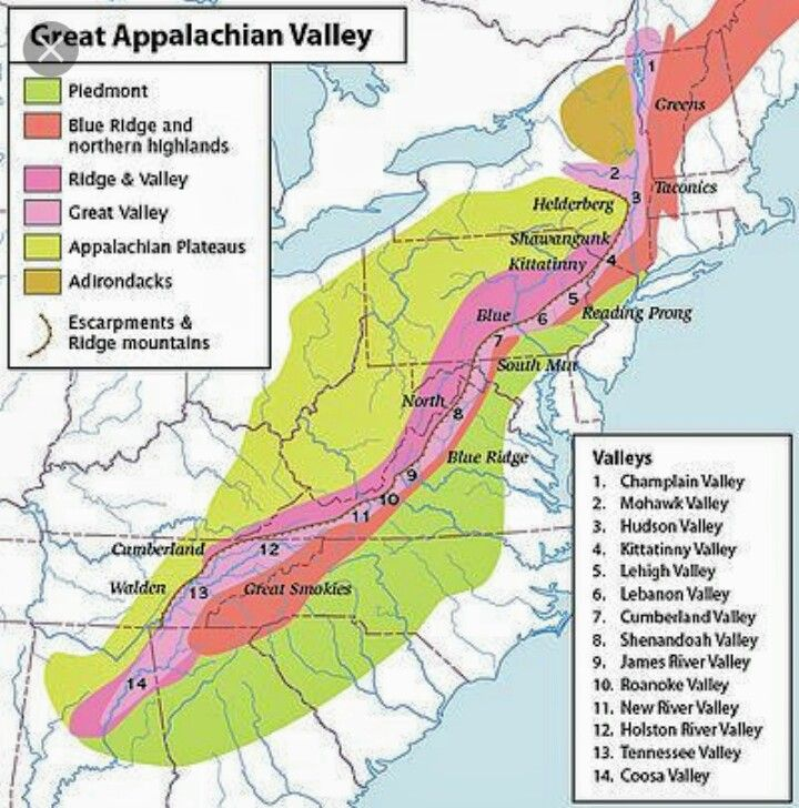 Pin By Deborah Sherrod On MAPS HISTORY Appalachian Mountains 