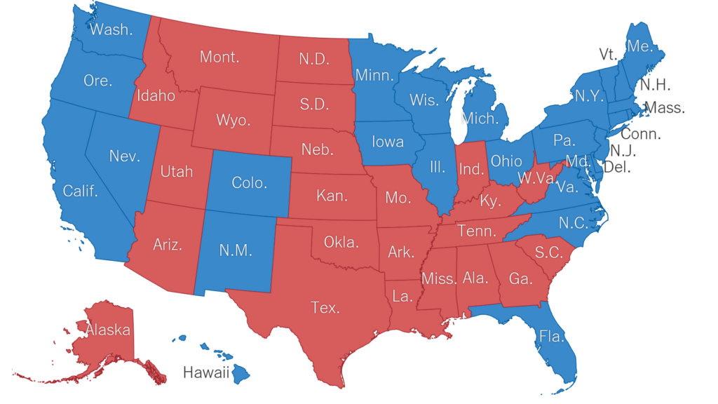Red States Blue States 2016 Is Looking A Lot Like 2012 and 2008 