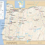 Reference Maps Of Oregon USA Nations Online Project