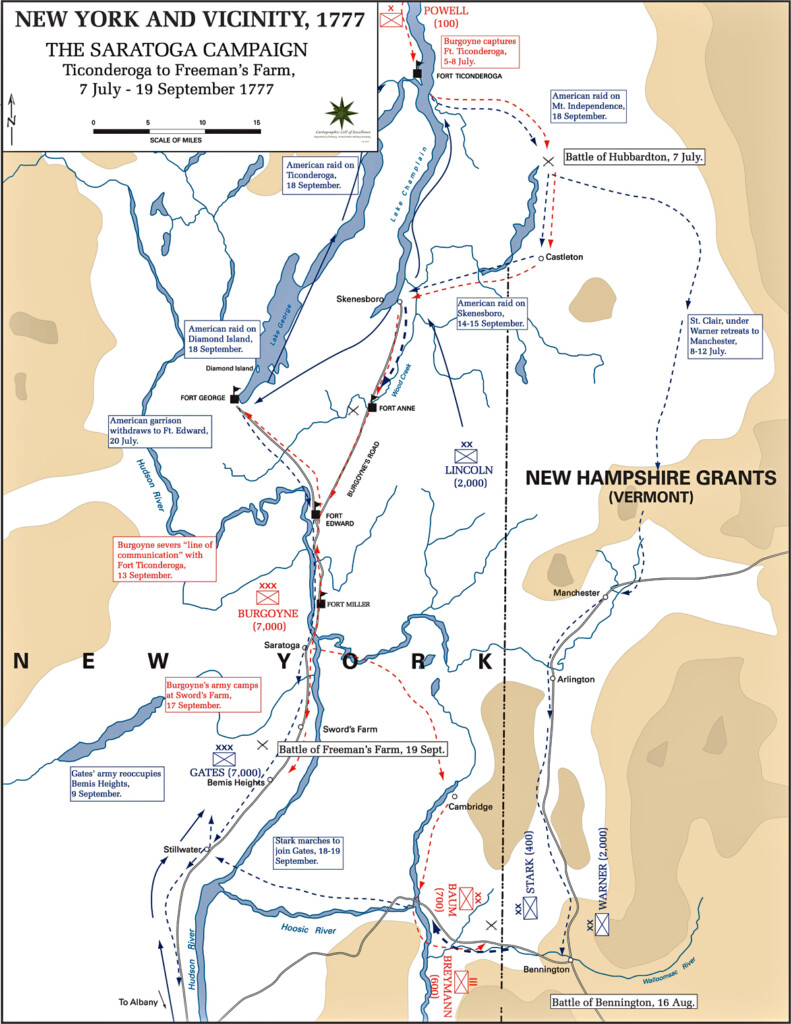 Saratoga Campaign Alchetron The Free Social Encyclopedia