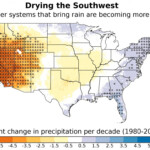 Southwest Sliding Into A Drier Normal Weather Patterns That Bring Rain