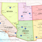 Southwestern US Maps