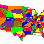 Spring Break 2013 What If State Lines Were Drawn By U S Interstates