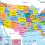 States Map Of Usa Us Major Cities Map Map Showing Major Cities In The
