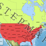 StepMap Map 1 US And Canada Landkarte F r USA