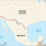 The Border Between Mexico And United States