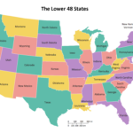The Lower 48 States Mapporncirclejerk