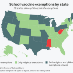 The States With The Loosest Vaccination Laws In One Map Vox