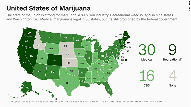 The U S Legal Marijuana Industry Is Booming