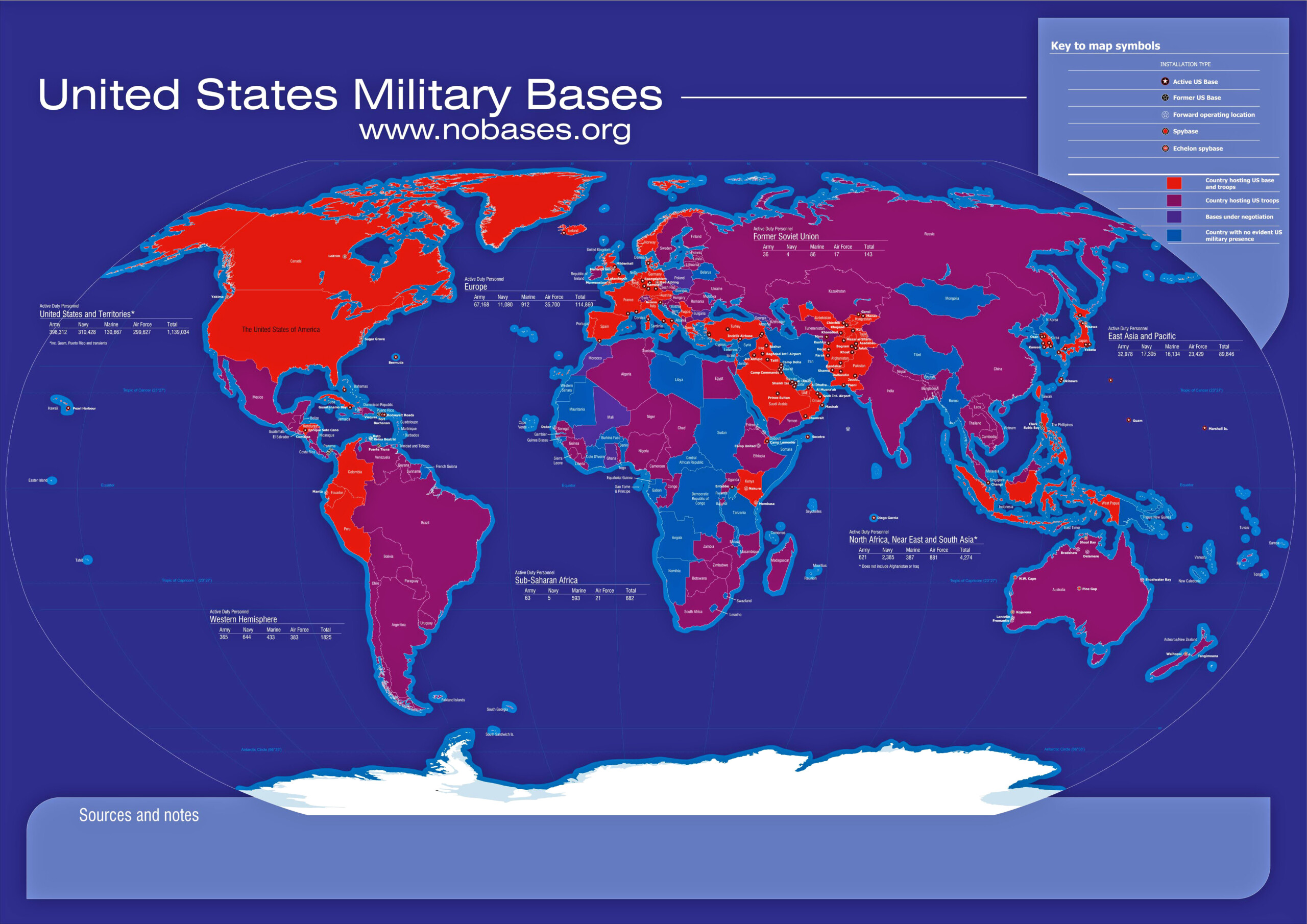 The Worldwide Network Of US Military Bases The Global Deployment Of