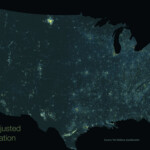 This Map Shows An Unlikely Source Of America s Light Pollution World