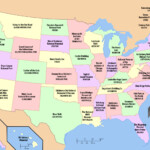 This Map Shows The Top Thing To Do In All 50 States Maps And Menus