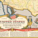 U S Map After The American Revolution