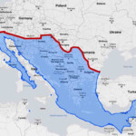 U S Mexico Border Wall Would Divide Europe In Half Big Think