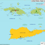 U S Virgin Islands Map Maps Of The United States Virgin Islands