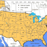 United States Map Latitude And Longitude