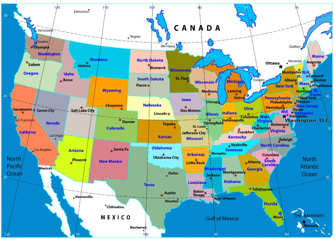 United States Map United States Map Usa Map Us Map