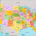 United States Map With Capitals Gis Geography United States Map With