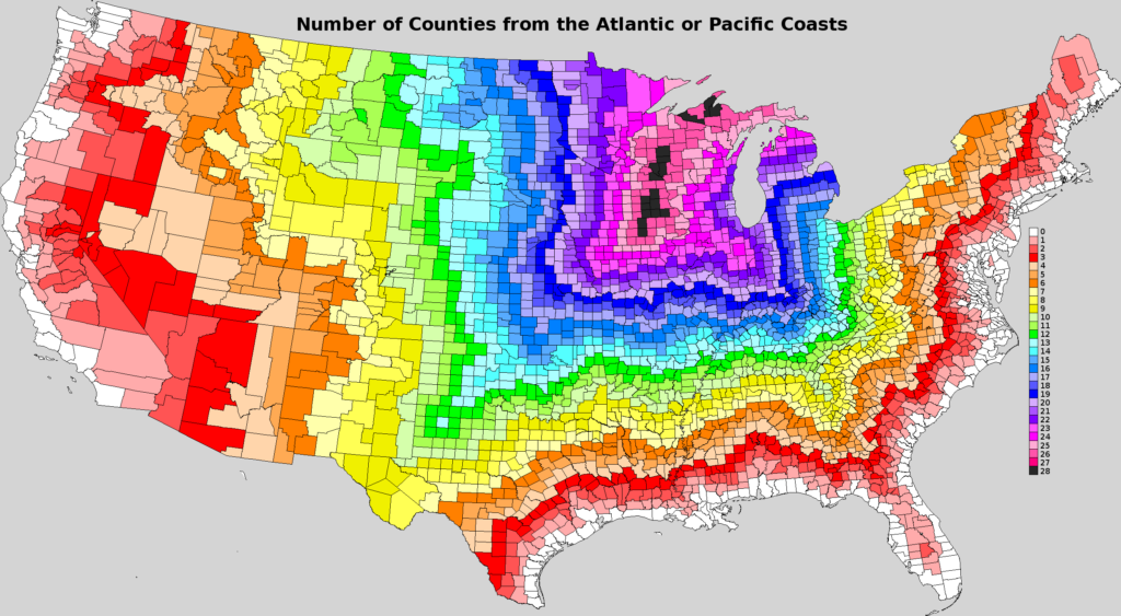 United States Map With Counties Map 2023