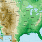 United States Topographical Map