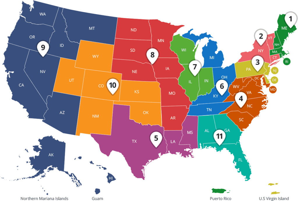 Us Circuit Court Map