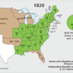 US Election Of 1820 Map GIS Geography