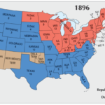 US Election Of 1896 Map GIS Geography