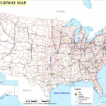 Us Interstate And Highway Map Usa Road Map Beautiful Free Printable