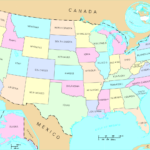 US Map State Map