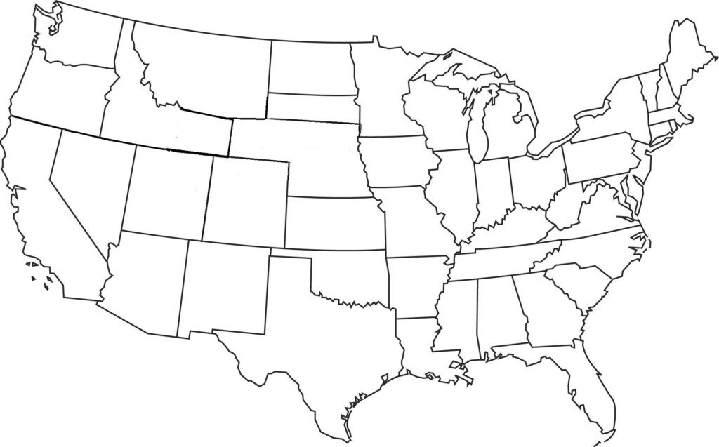 US Map With No Wyoming R wyomingdoesntexist