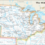 US Midwest Regional Wall Map By GeoNova MapSales