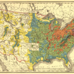 US Population Density In 1890 Mapa Historico Mapa De Estados Unidos