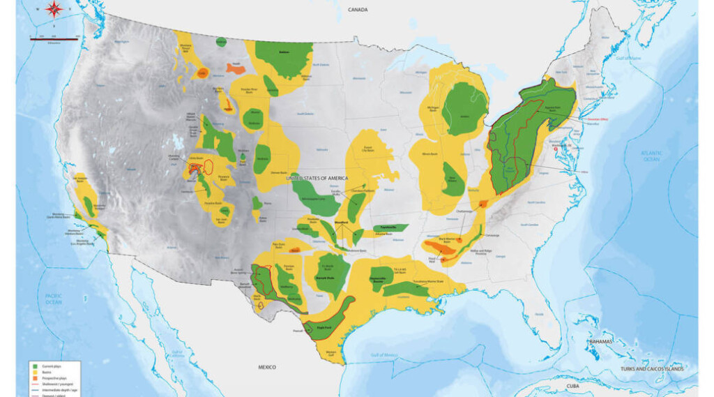 US Shale Plays And Basins The Energy Year