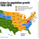 US States By Population Growth Rate 1950 2016 FactsMaps