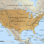 USA Canada Mexico Map