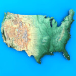 USA Map 3D Model MAX OBJ 3DS FBX C4D CGTrader