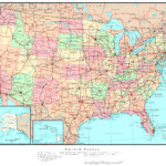 Usa Map Highways And Cities Weather Us Map